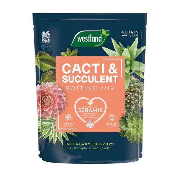 Westland Cacti & Succulent Potting Mix Peat Free 4L