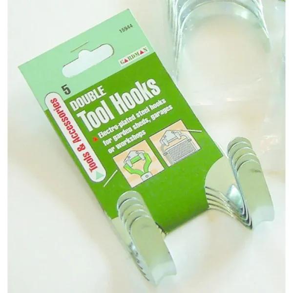 GM Double Tool Hooks 5pk