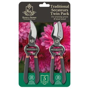 KS Traditional Secateurs TwinPack