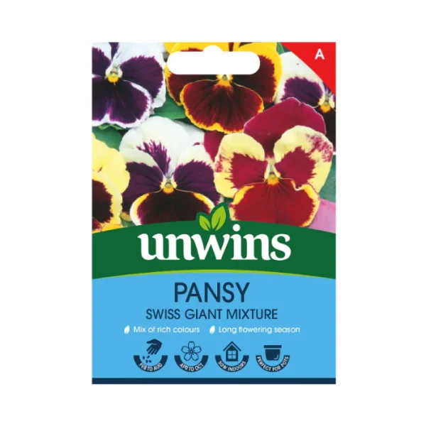 Pansy Swiss Giant Mix