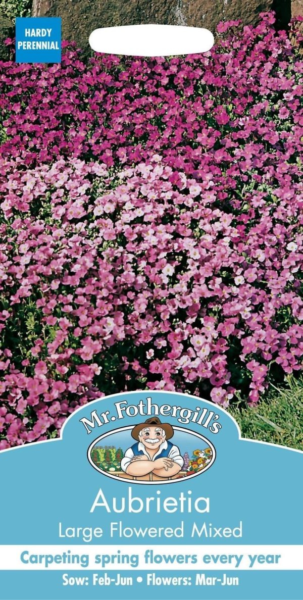 UK/FO-AUBRIETA Large Flowered Mix