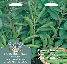 UK/FO-BROAD BEAN (Dwarf) The Sutton