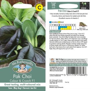 UK/FO-PAK CHOI Colour & Crunch F1
