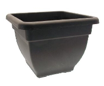 Win Square Bellpot 45cm Ebony