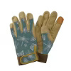 KS Comfort Gloves Flutter Bugs Teal Med